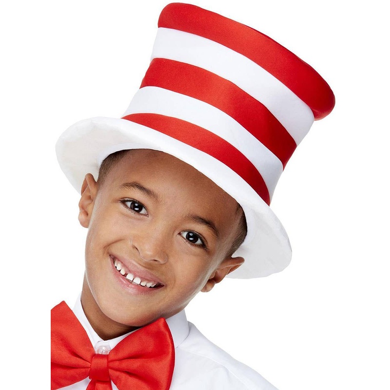 Cat in the Hat Kids Striped Costume Hat