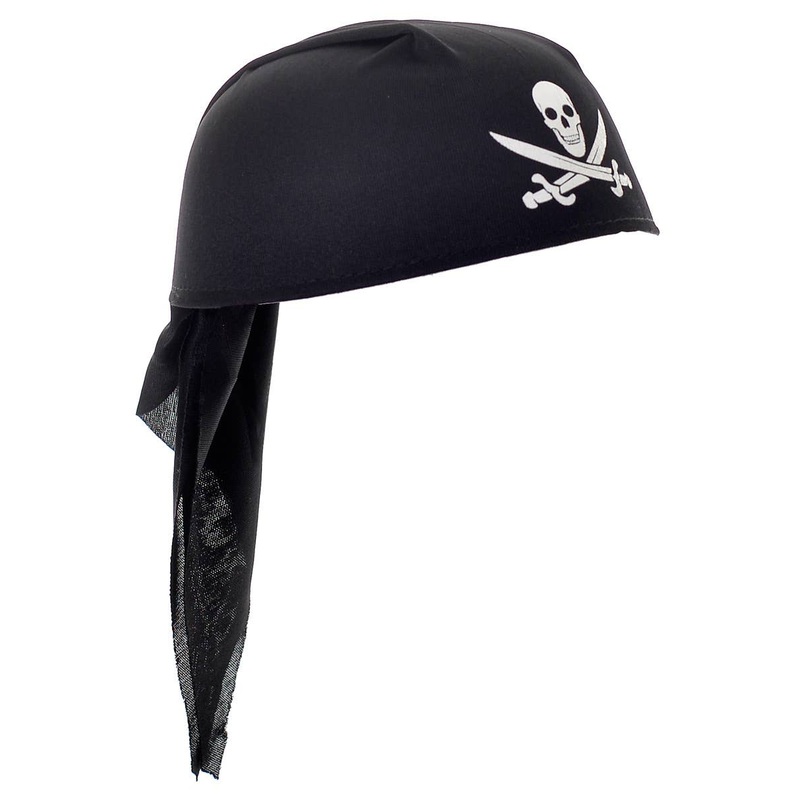 Skull and Cross Bones Pirate Costume Hat for Kids