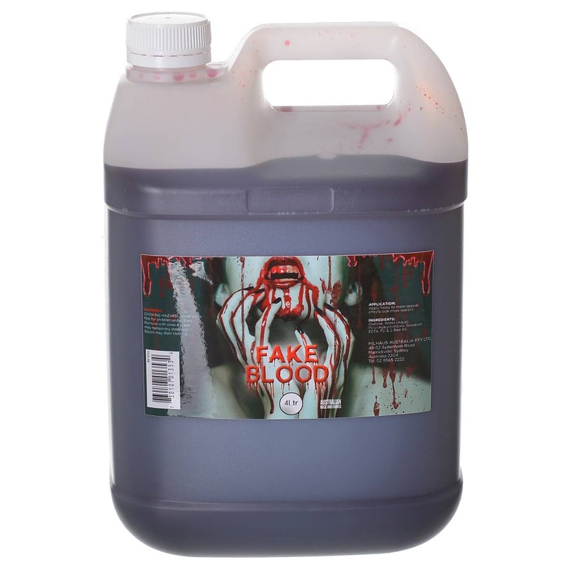 4 Litre High Quality Halloween Special Effects Blood
