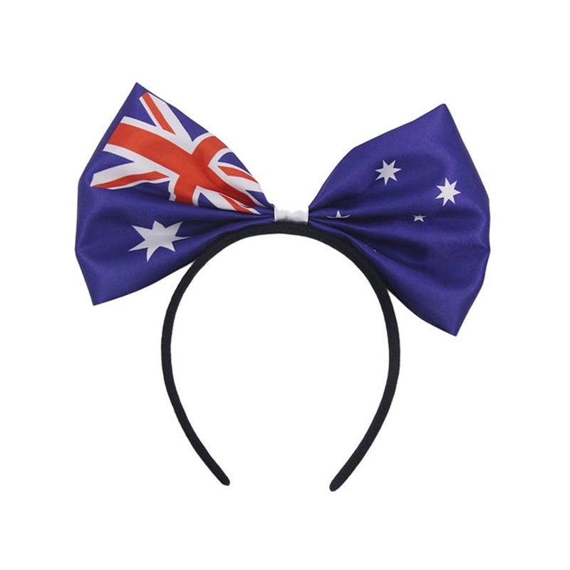 Aussie Flag Oversized Bow on Headband