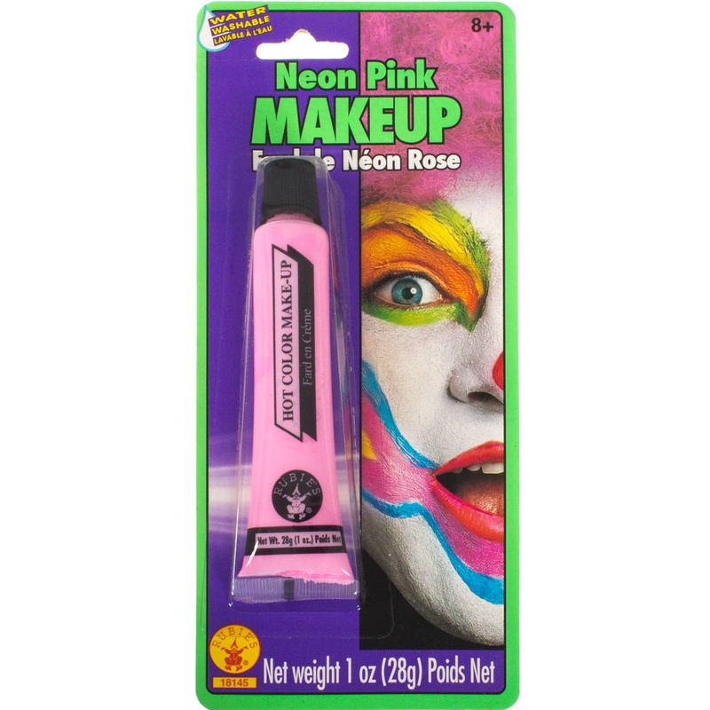 UV Reactive Neon Pink Cream Costume Makeup