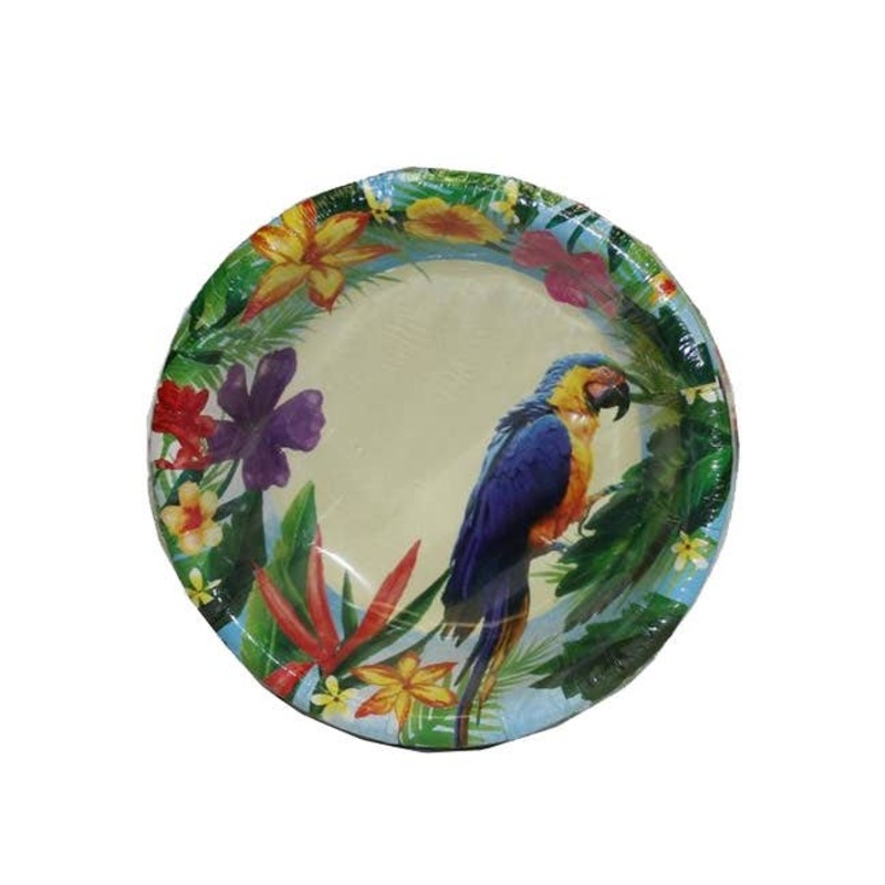 Hawaiian Parrot Party Bowls – 10 Pack