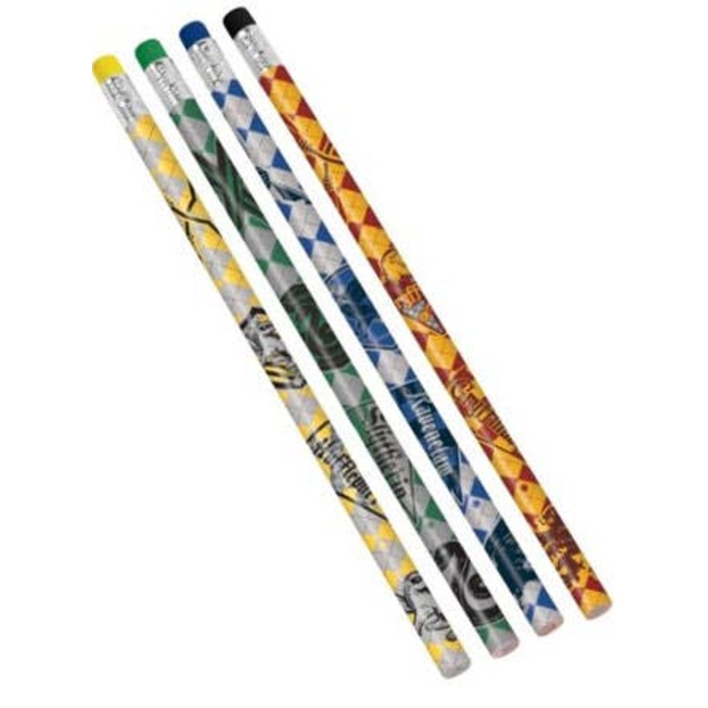 Harry Potter Houses 12 Pack Pencils Party Favours