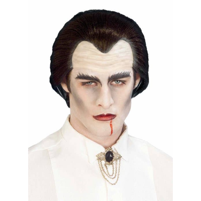 Halloween Vampire Headpiece Mens Wig