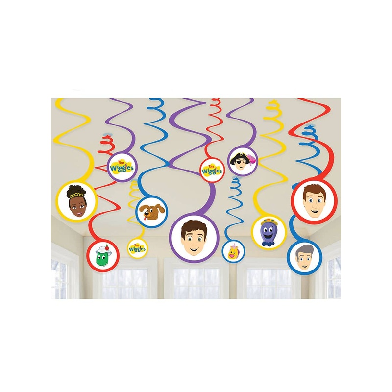 The Wiggles Hanging Spirals Decoration