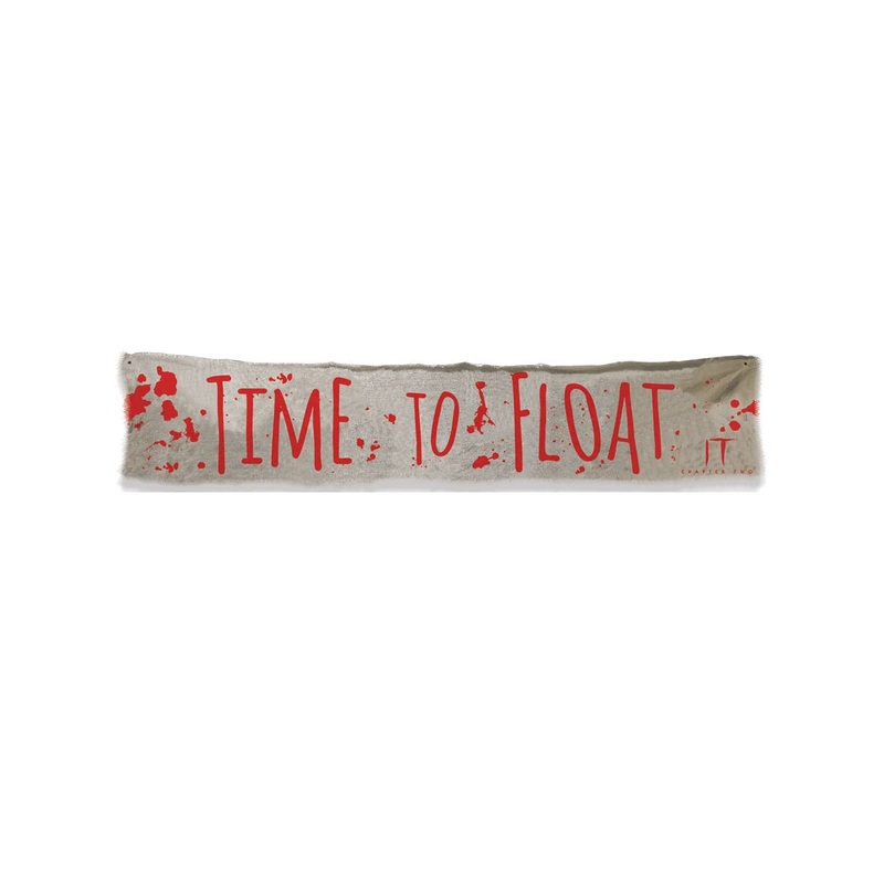 Time To Float IT Banner Halloween Decoration