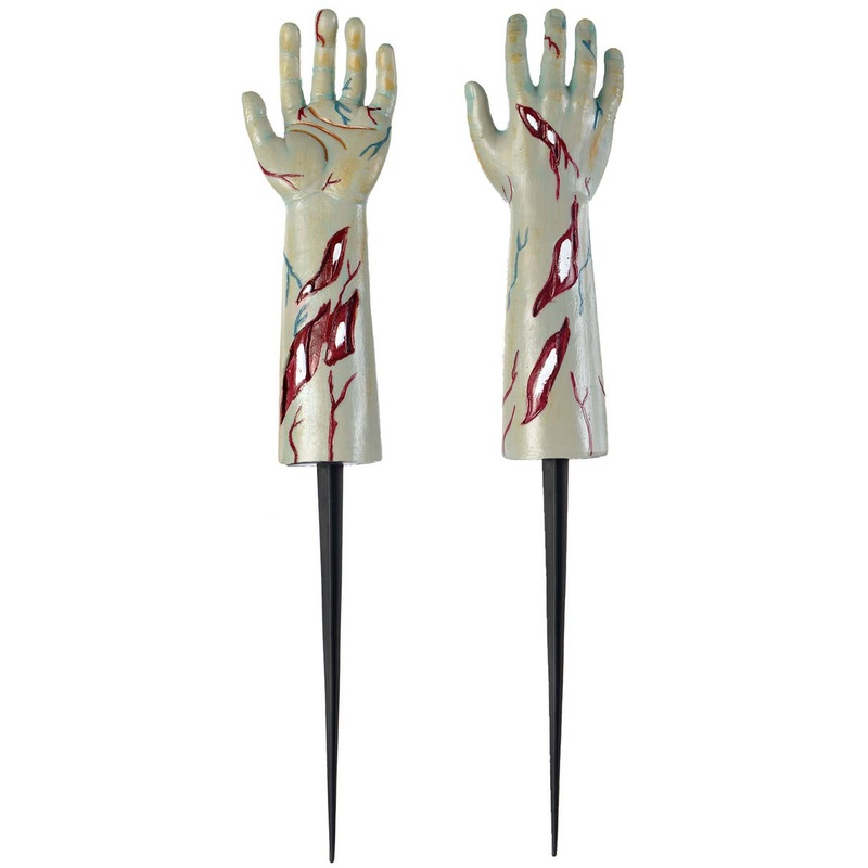Zombie Arm Stakes Halloween Decoration