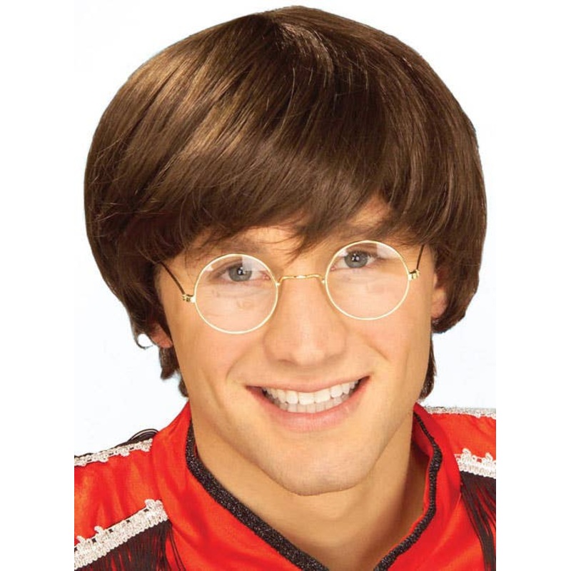 Groovin’ 60s Mens Brown Beatles Costume Wig