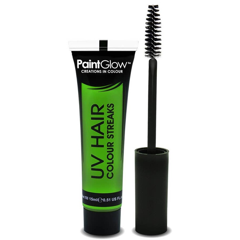 Hair Mascara UV Reactive Special Effects – Neon Green
