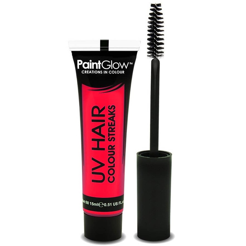 Hair Mascara UV Reactive Special Effects – Neon Pink