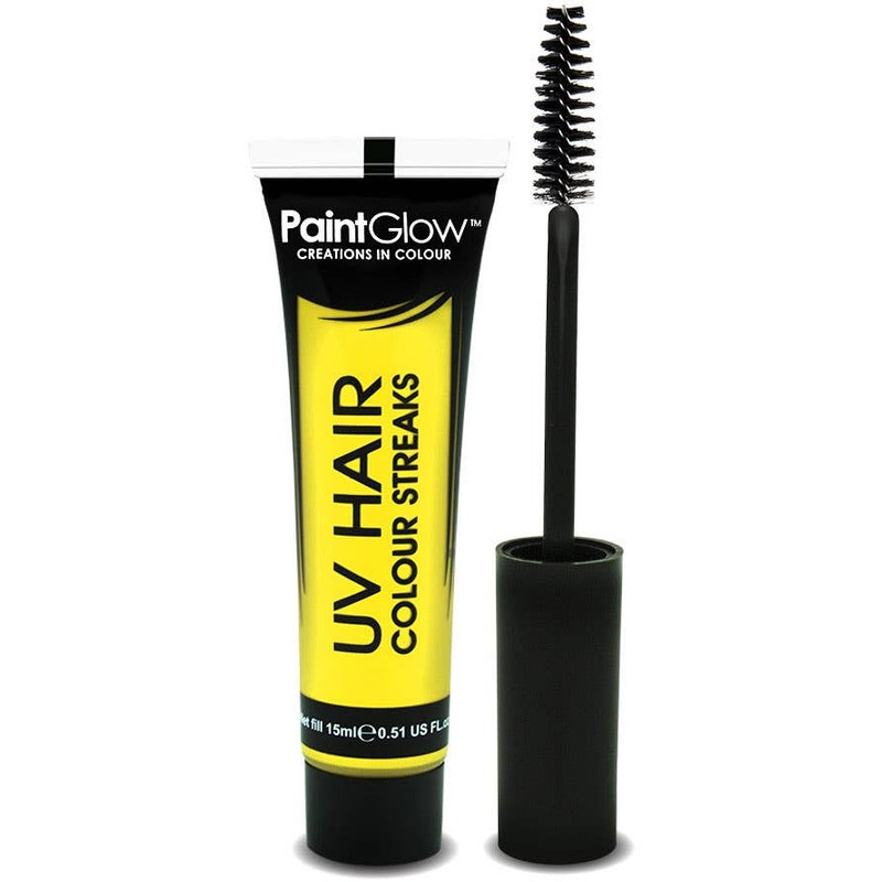 Hair Mascara UV Reactive Special Effects – Neon Yellow