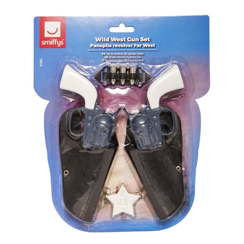Wild West Sheriff Gun and Holster Costume Weapon Set