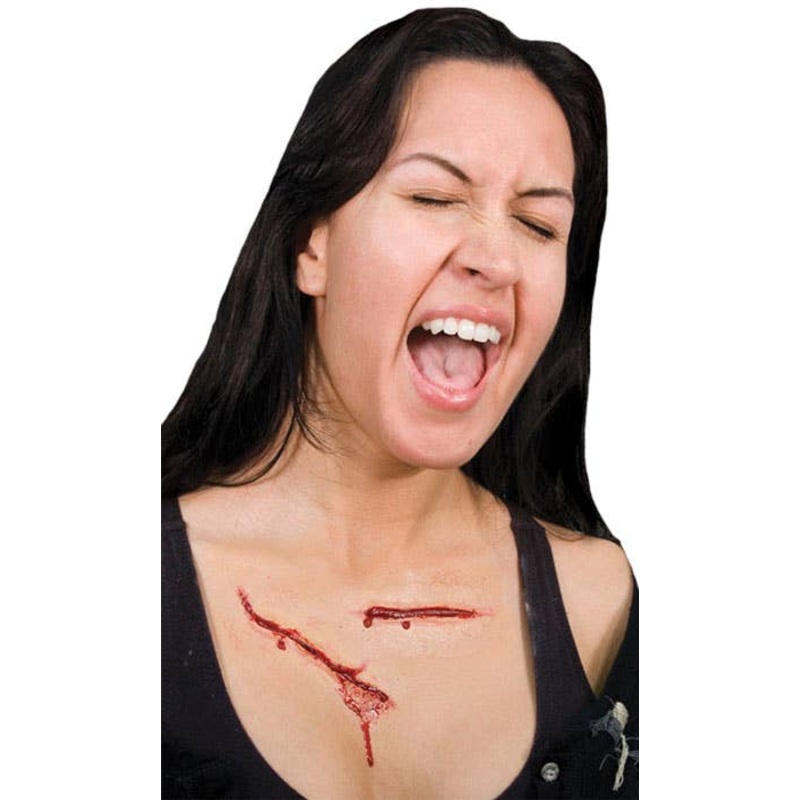 Gouge Wound Halloween Prosthetic