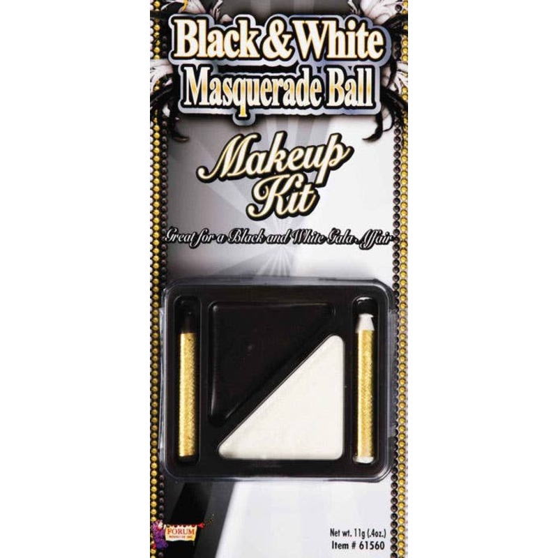 Grease Paint Black and White Makeup Kit