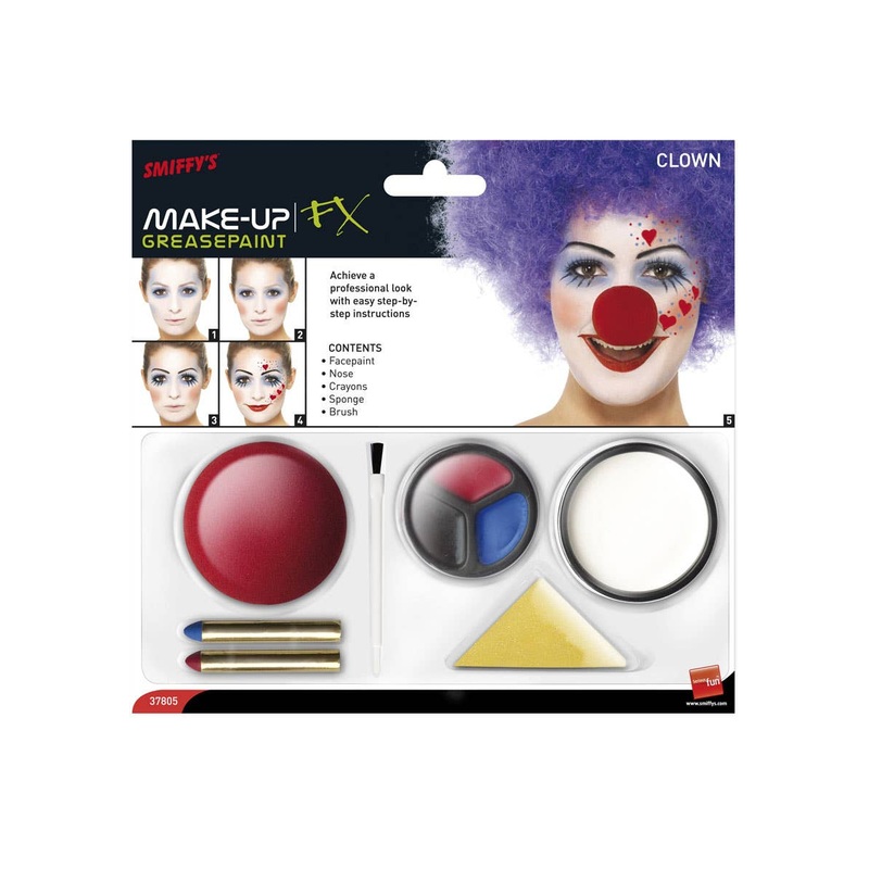 Grease Paint Clown Make Up Kit