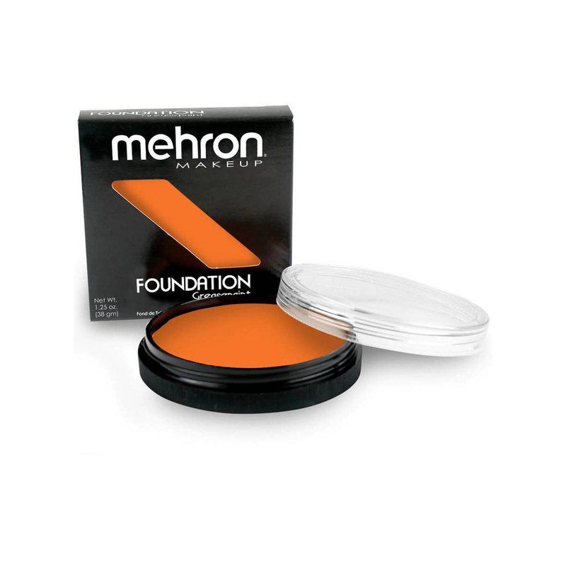 Mehron Orange Greasepaint Foundation Makeup