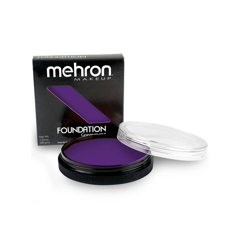 Mehron Purple Greasepaint Foundation Makeup