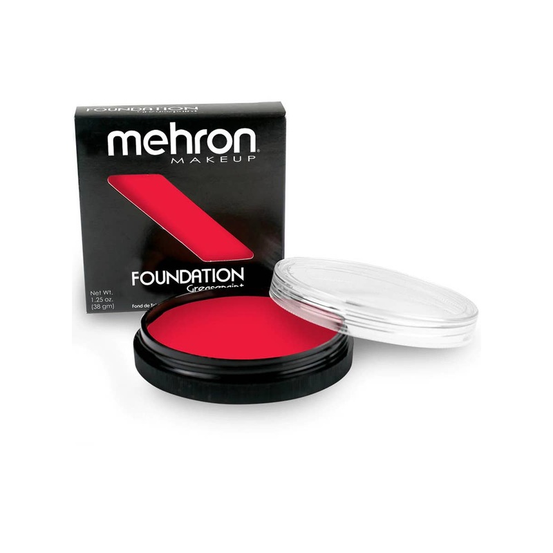 Mehron Red Greasepaint Foundation Makeup