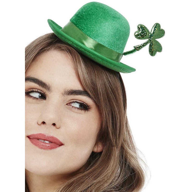 St Patrick’s Day Mini Green Bowler Costume Hat