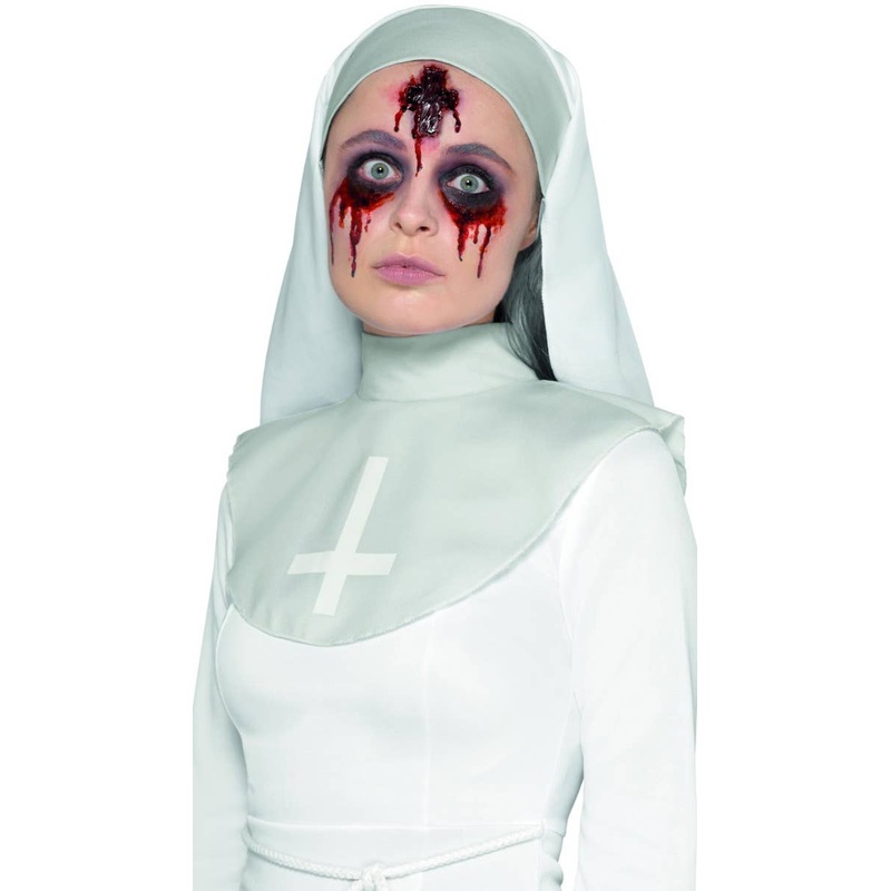 Gory Cross Latex Halloween Prosthetic
