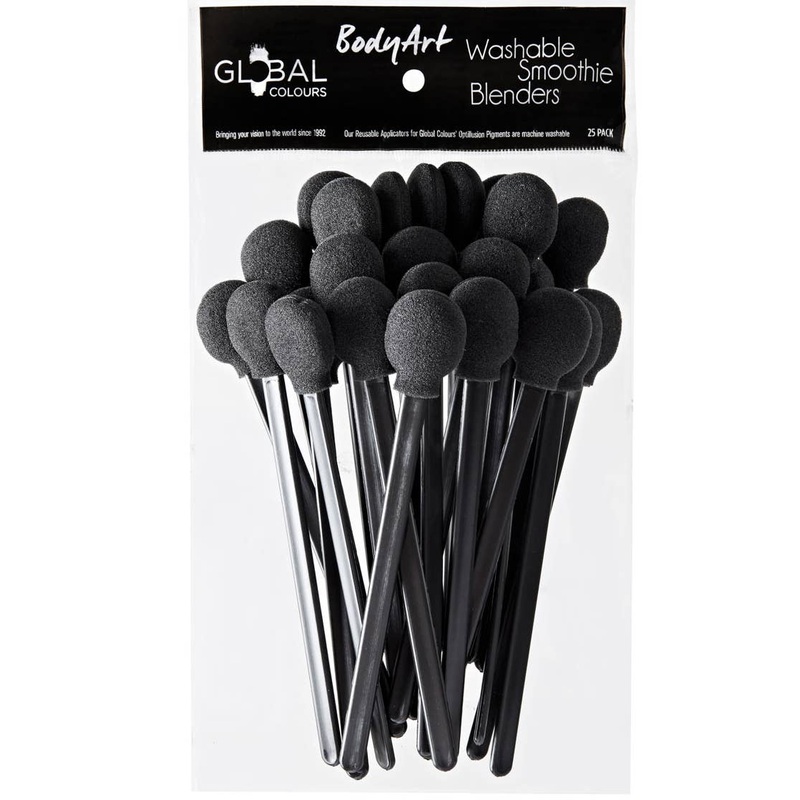 Global 25 Pack Washable Smoothie Blenders Brush Pack