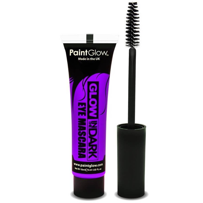 Glow in the Dark Eyelash Mascara – Violet