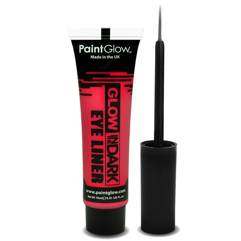 Glow in the Dark Eyeliner – Neon Red
