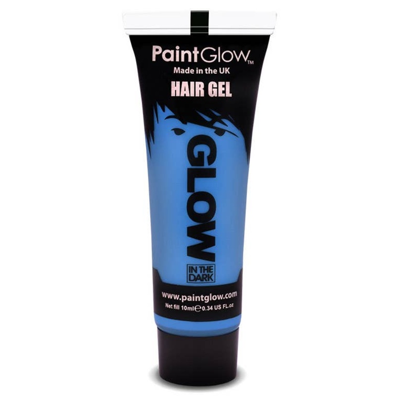 Glow in the Dark Hair Gel – Blue