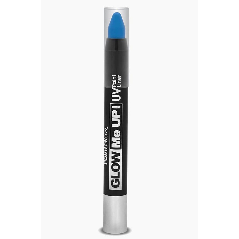 Glow Me Up UV Reactive Small Paint Liner Stick – Neon Blue