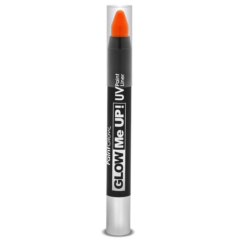 Glow Me Up UV Reactive Small Paint Liner Stick – Neon Orange