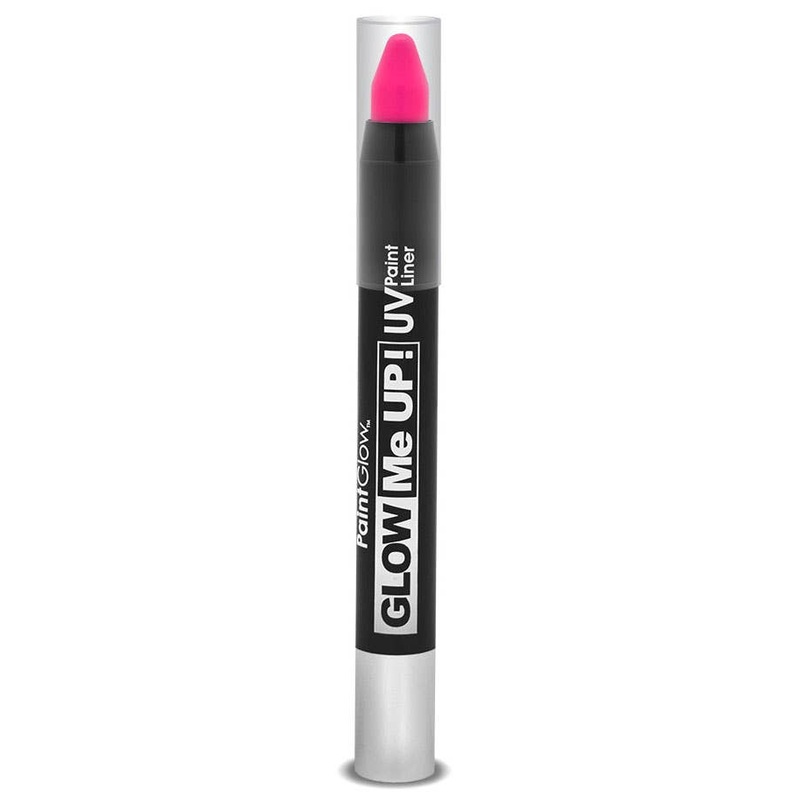 Glow Me Up UV Reactive Small Paint Liner Stick – Neon Pink
