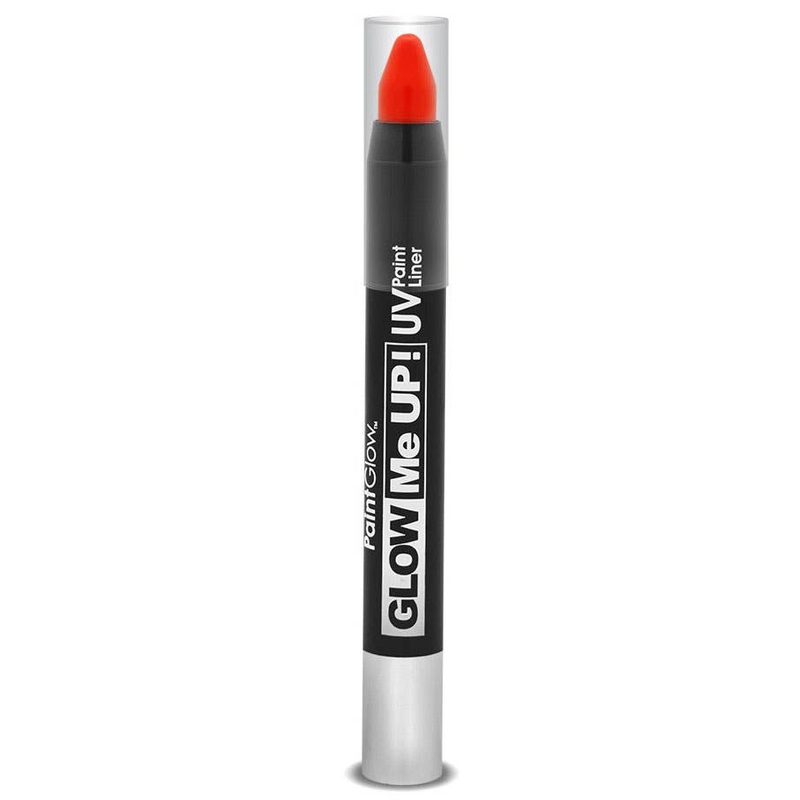 Glow Me Up UV Reactive Small Paint Liner Stick – Neon Red
