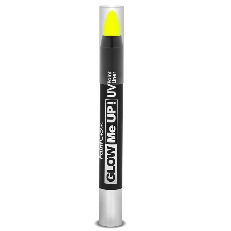 Glow Me Up UV Reactive Small Paint Liner Stick – Neon Yellow
