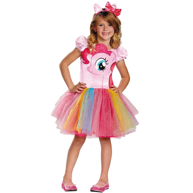 Prestige Pinkie Pie Girls My Little Pony Costume Dress Small