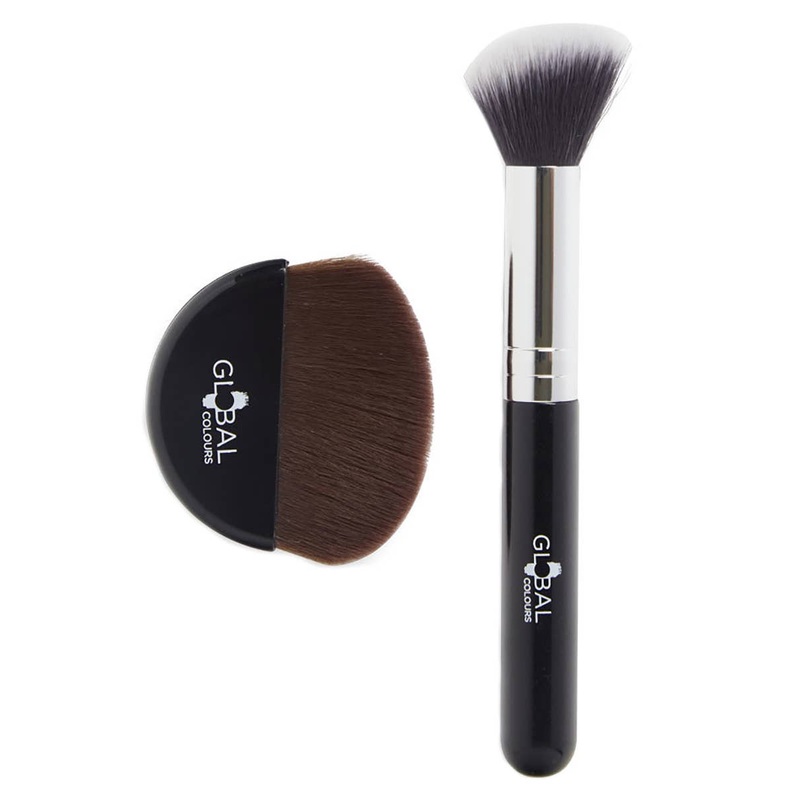 Global 2 Pack Glitter Brush and Applicator