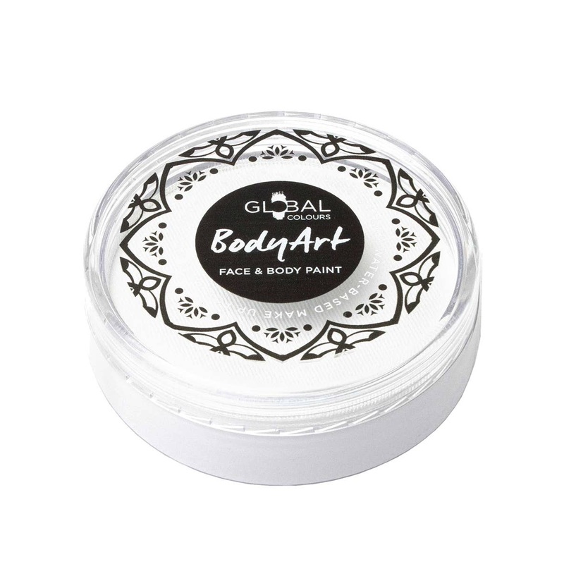 Global Colours 75 Gram Clown White Cream Makeup