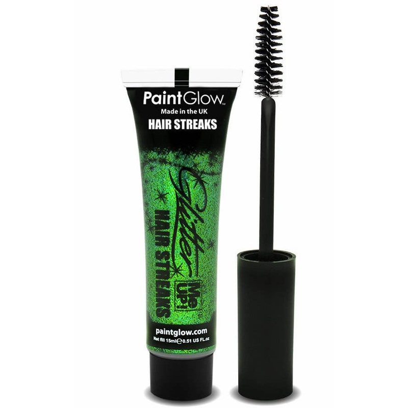 Glitter Me Up Green Hair Streak Mascara