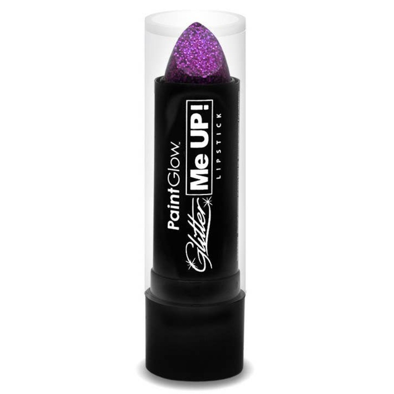 Glitter Me Up Lipstick – Fuchsia
