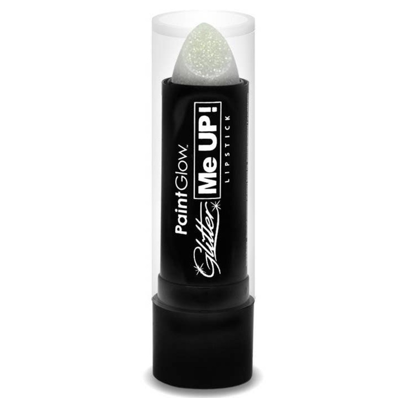 Glitter Me Up Lipstick – White
