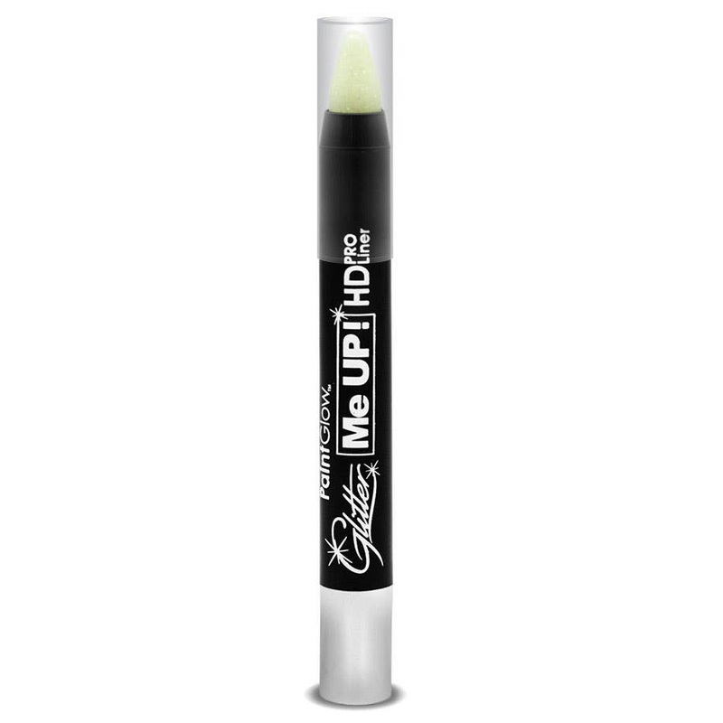 Glitter Me Up UV Reactive Pro Liner Makeup Stick – White