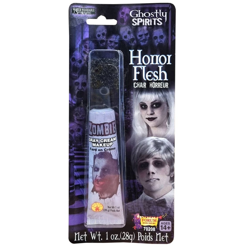 Ghostly Spirits Grey Horror Flesh Halloween Makeup