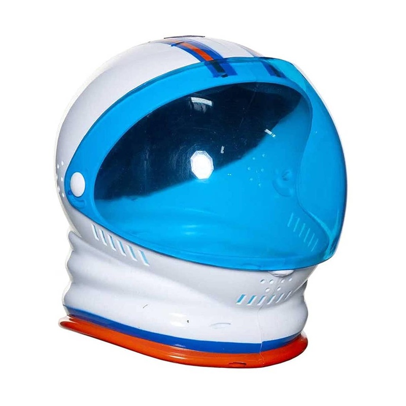 Deluxe Full Head Astronaut Costume Helmet with Blue Visor