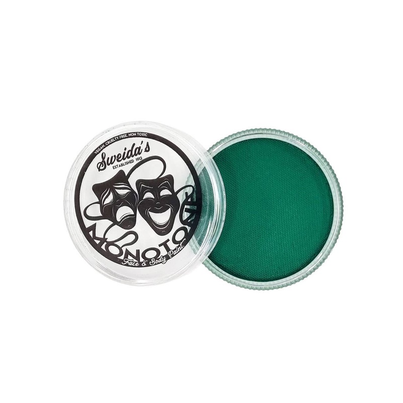 Monotone Forest Green Greasepaint Face and Body Paint Makeup