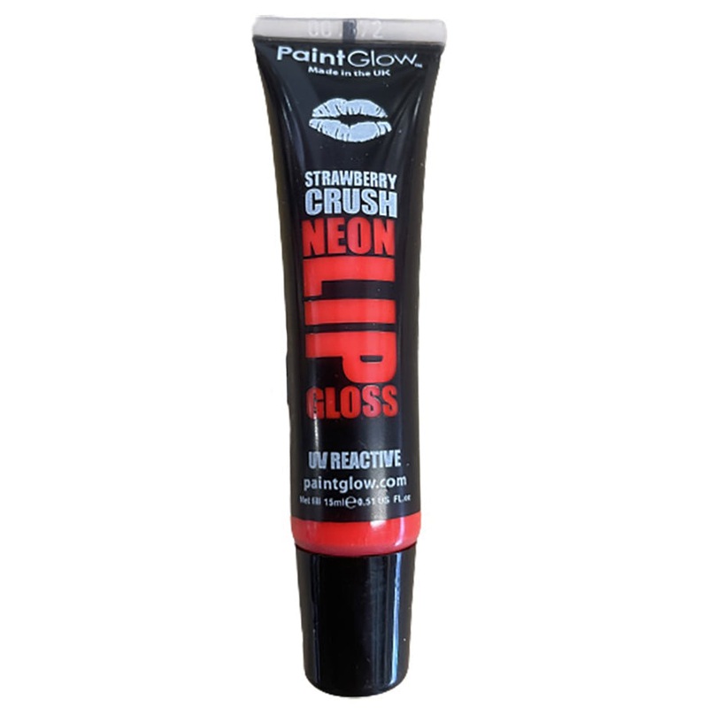 Flavoured Red UV Lip Gloss – Strawberry Crush