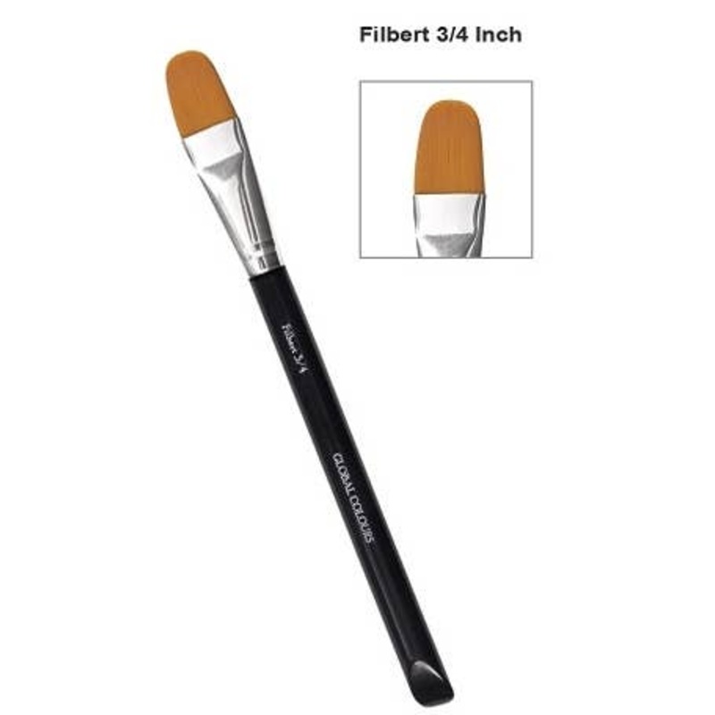 Filbert Round 3/4 Inch Special Effects Makeup Brush
