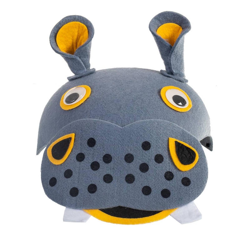 Hungry Hippo Kids Felt Fabric Costume Hat