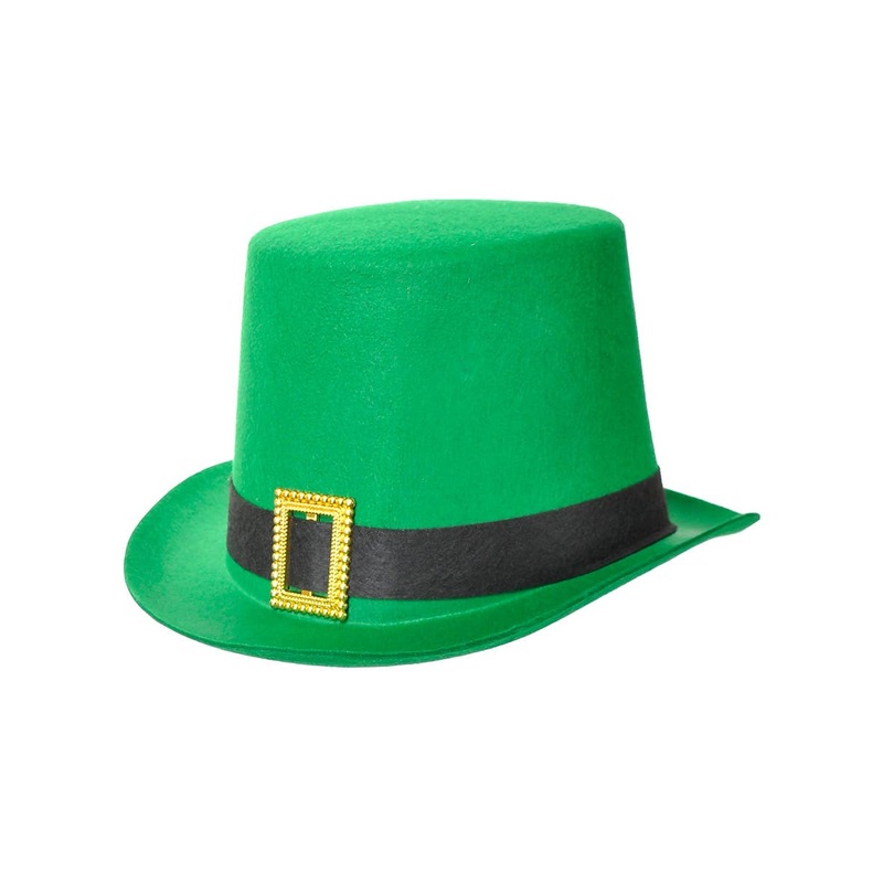St Patrick’s Day Green Felt Top Costume Hat