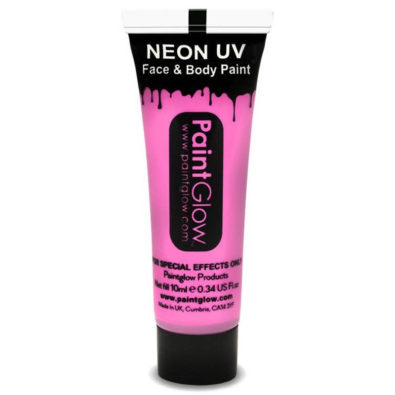 Face and Body UV Reactive Cream Makeup – Baby Pink