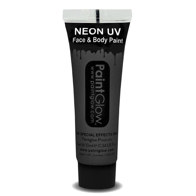 Face and Body UV Reactive Cream Makeup – Black