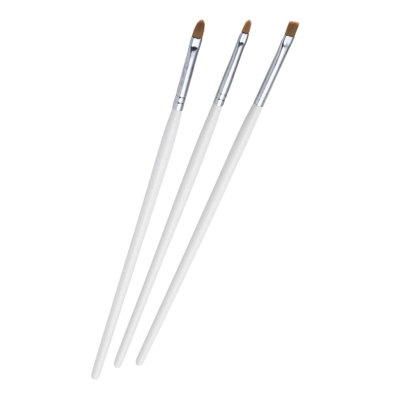 Face Paint Make Up Brushes – Set of Three